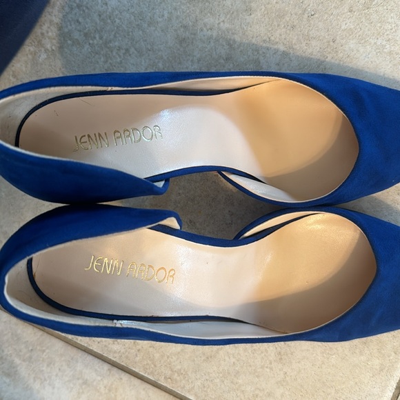Jenn Ardor Cobalt Blue D’Orsay Shoes - Picture 15 of 15